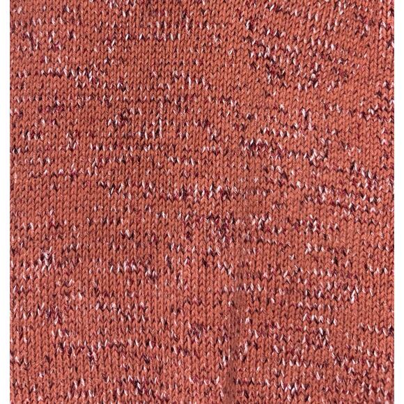 Free People FP Beach Low Slung High Rise Knit Pants Coral Medium Comfy Casual - Picture 4 of 11